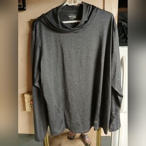 Women's Hooded Gray Shirt